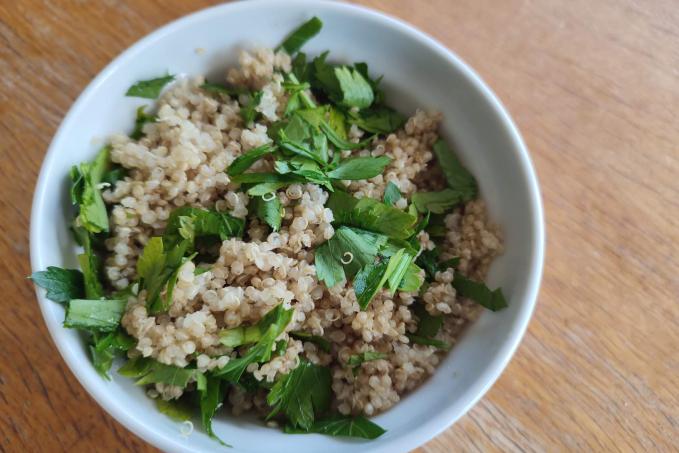 Quinoa s petrželkou