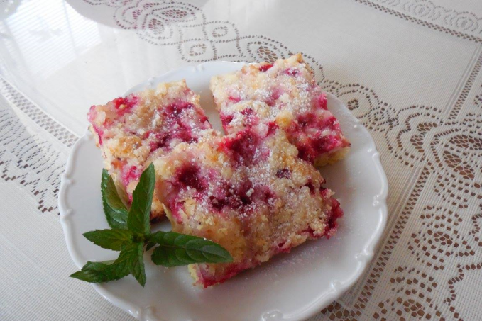 Rybízový koláč (rychlovka)