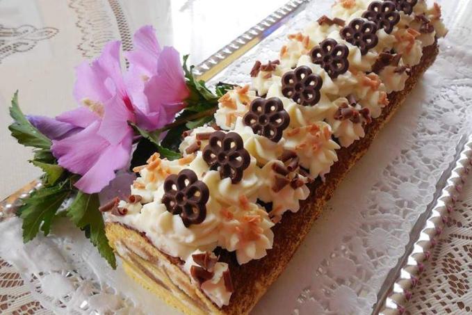 Roláda tiramisu