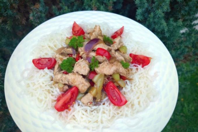 Krůtí stir-fry - LC