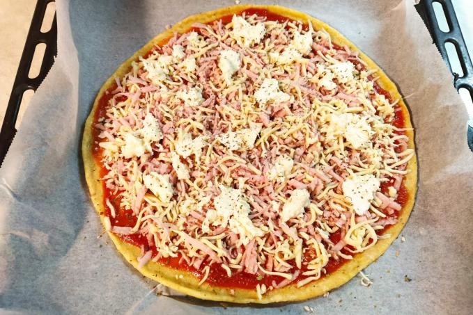 Nízkosacharidová pizza