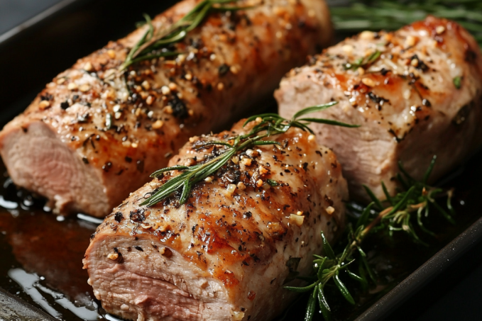 Parádní pečená panenka z trouby