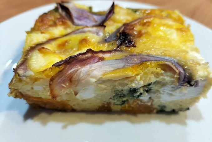 Dýňový slaný koláč