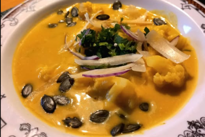 Květáková polévka