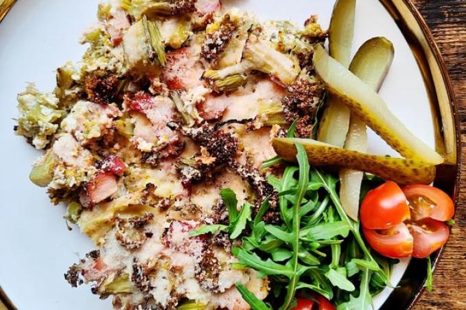 Zapečená brokolice