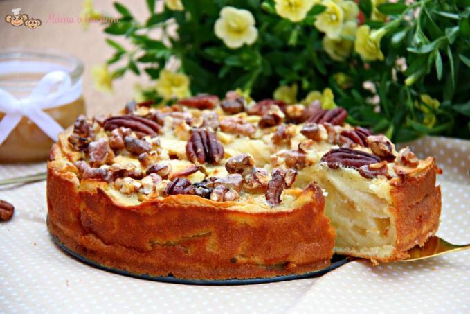 Jablečný koláč s karamelem (od 1 roku)