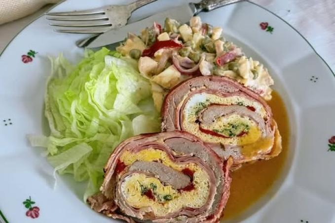 Roláda z vepřové panenky