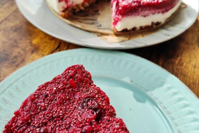 Smetanovo-ovocný koláč