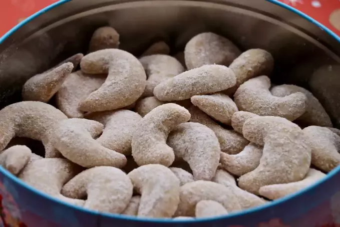 Vanilkové rohlíčky (vegan)