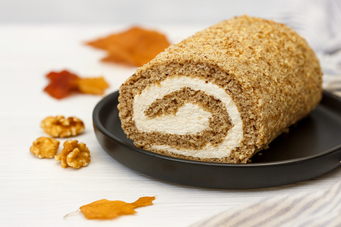 Ořechová roláda LC