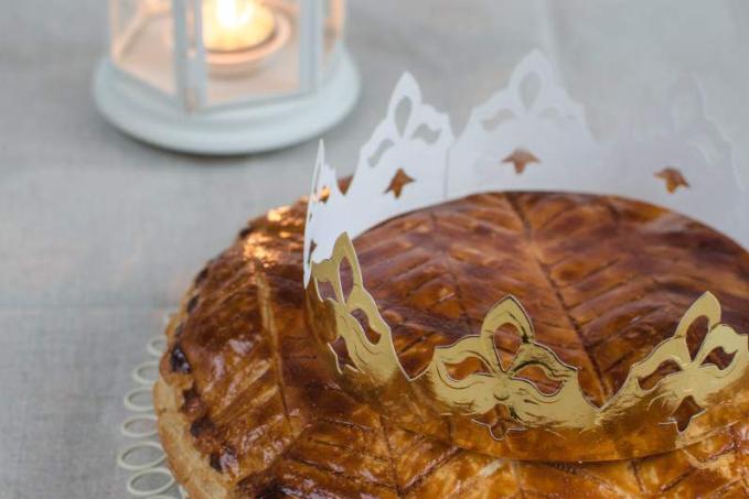 Francouzský tříkrálový koláč (Galette des rois)