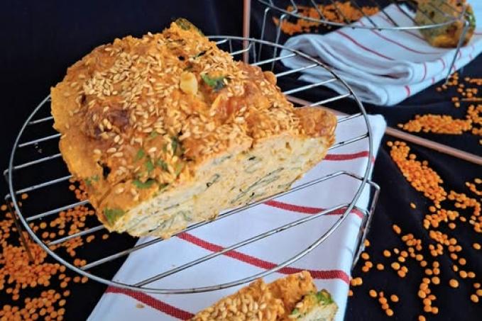 Čočkový chlebíček