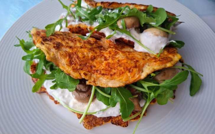 Mrkvovo sýrové placky