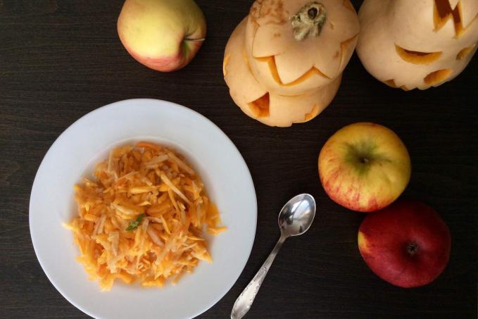 Salát z máslové dýně a jablek