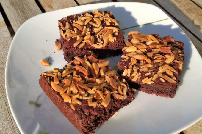 Brownies z červené řepy