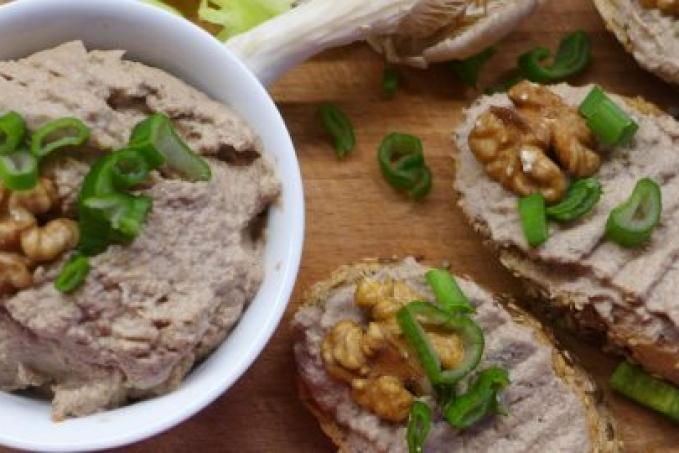 Jemná paštika z hlívy