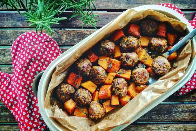 Masové kuličky s dýní