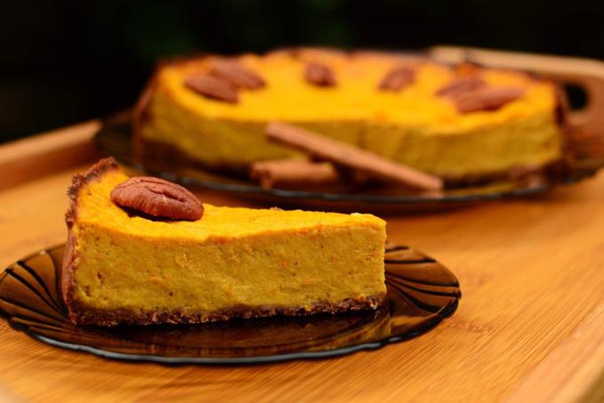 Dýňový tvarožník