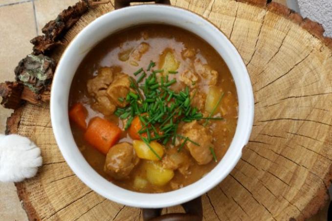 Irish stew na černém pivu