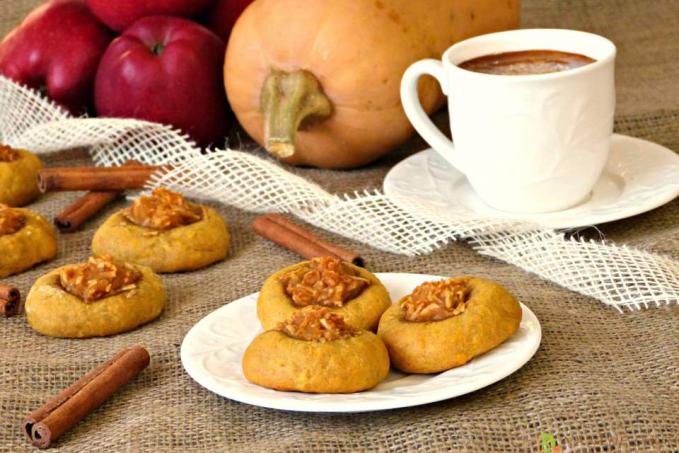 Dýňovo-skořicovo-jablečná kolečka