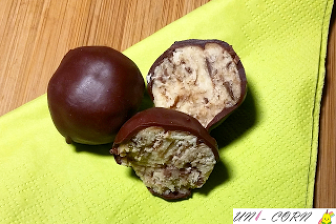 Cizrnové kuličky s čokoládou