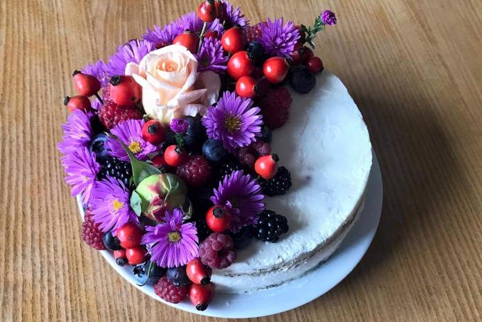 Low carb čokoládový dort s krémem z mascarpone