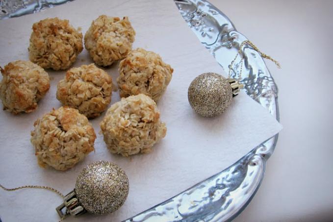 Ovesné kuličky s kokosem