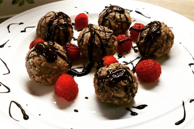 Bezlepkové jablečné kuličky