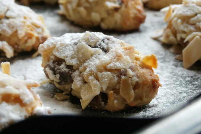 Vánoční mini štola s marcipánem