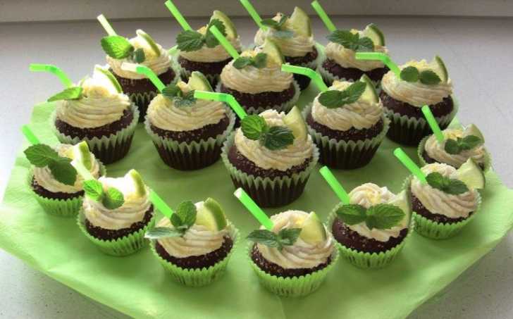 Mojito cupcakes
