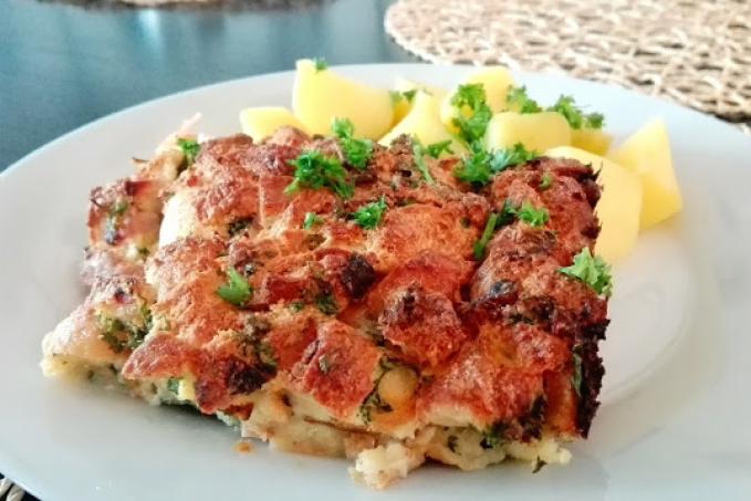 Kuřecí prsa pod nádivkou