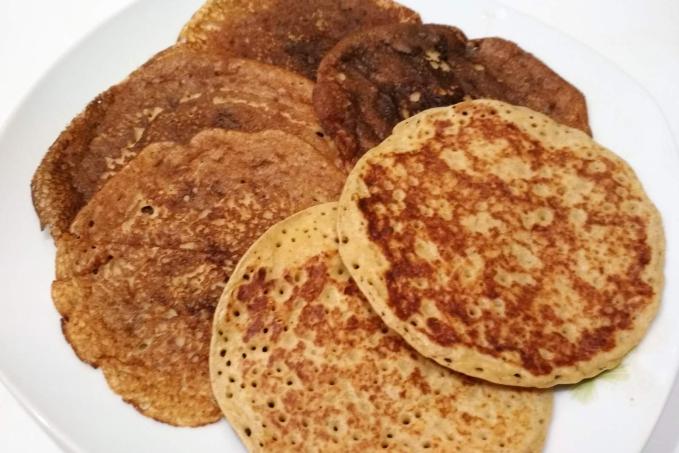 Palačinky na slano ze strouhanky