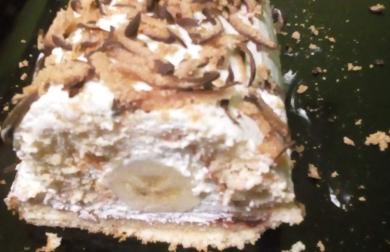 Roláda dvakrát banánová - bezlepková