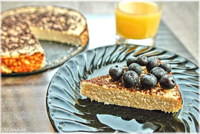 Snídaňový riccotový koláč