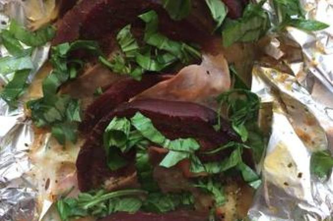 Zapečená červená řepa