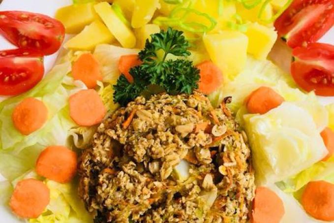 Kapustovo vločkové karbanátky