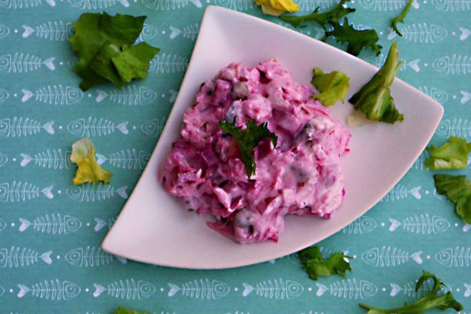 Norský rybí salát - bez lepku a laktózy