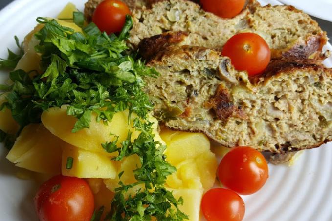 Sekaná s cuketou a žampiony