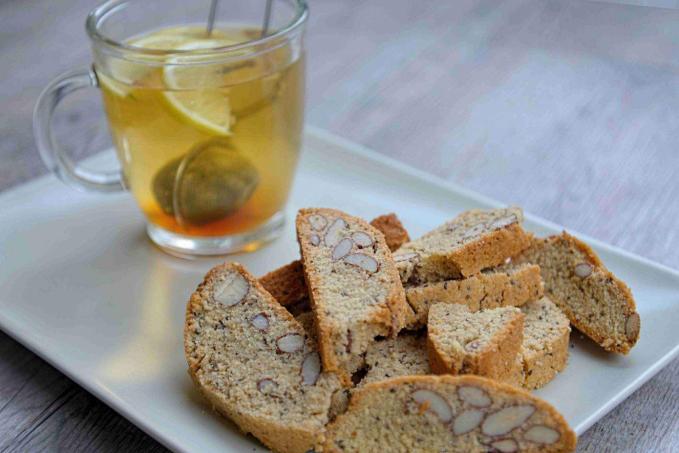 Mandlové biscotti bez mouky (keto, paleo)