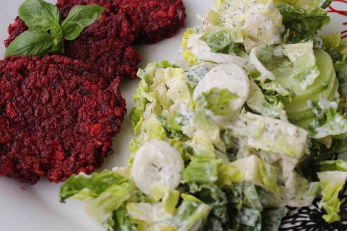 Cviklovo - jabĺčkové karbanátky