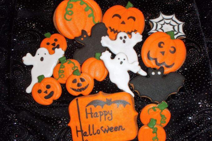 Halloweenské perníčky