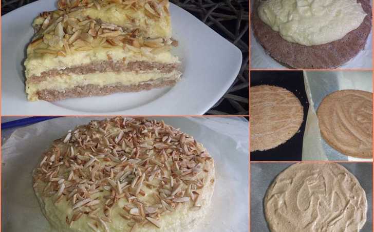 ŠVÉDSKÝ MANDLOVÝ DORT low carb