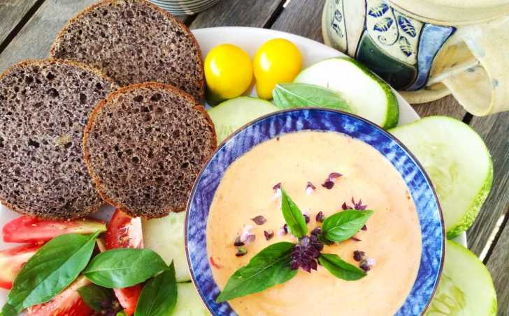 Pomazánka z pečených paprik