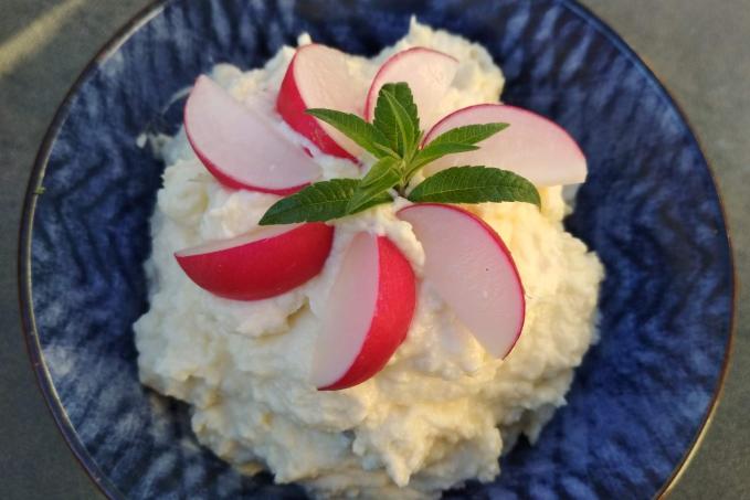 Tvarůžková vajíčková pomazánka