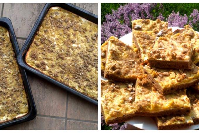 BEZLEPKOVÝ REBARBOROVÝ KOLÁČ