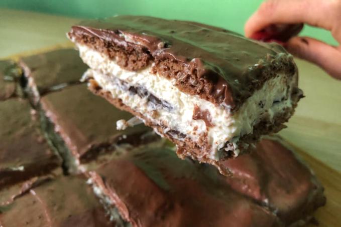 Mléčné řezy ala Kinder Pinguin - nízkosacharidové