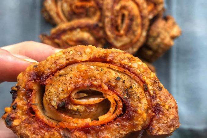 Pizza šneci - nízkosacharidoví