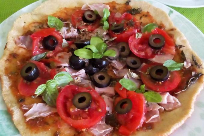 Povedená pánvičková pizza - nízkosacharidová