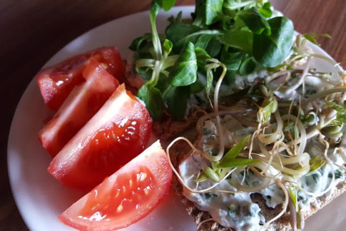 Tvarohová pomazánka s bylinkami