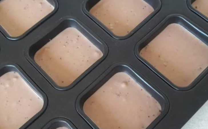 Jahodové čtverečky - nízkosacharidové